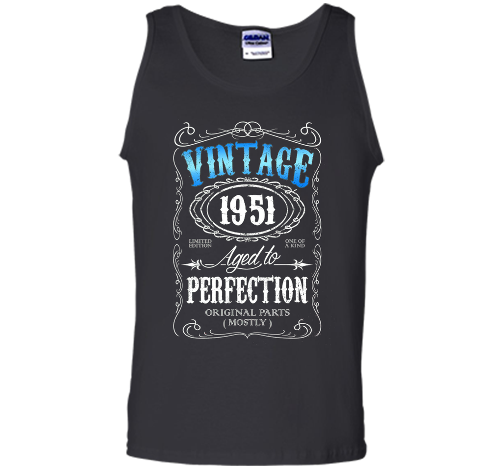 Vintage 1951 aged to perfection 65th birthday gift t shirt