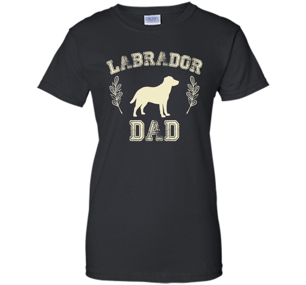 Labrador Retriever Dad Shirt Dog Lover Father's Day Gift