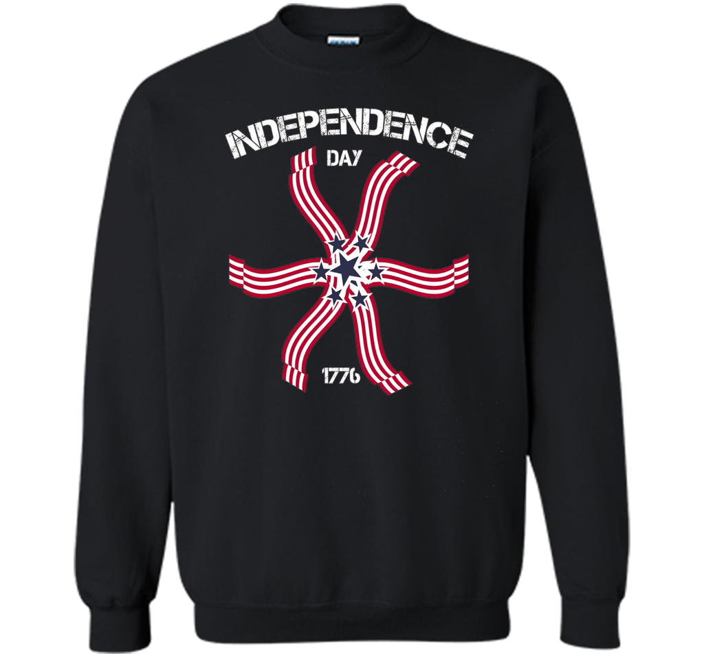 Independence Day American Flag Pinwheel T shirt