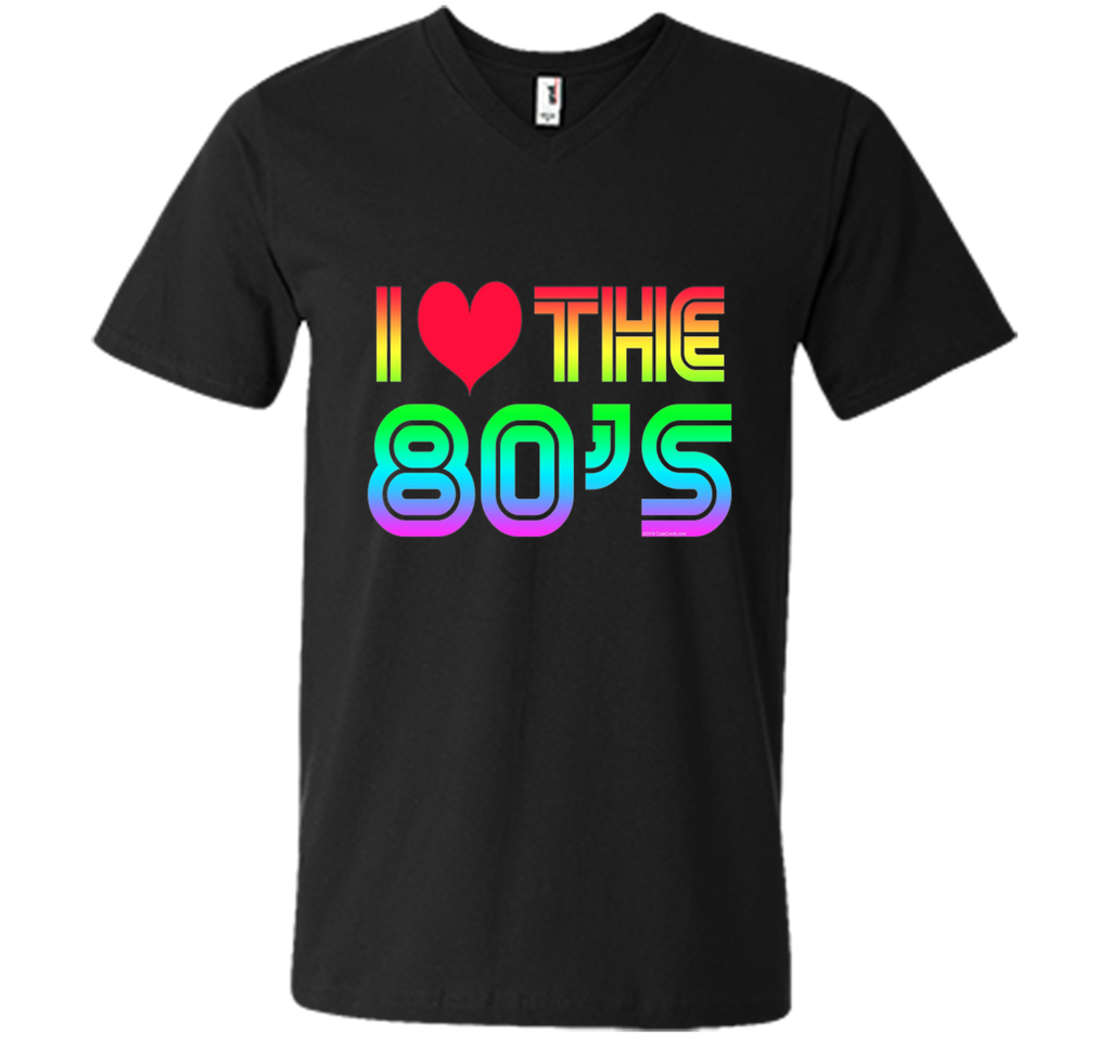 I Love the 80's Eighties Gaming Rainbow T-Shirt