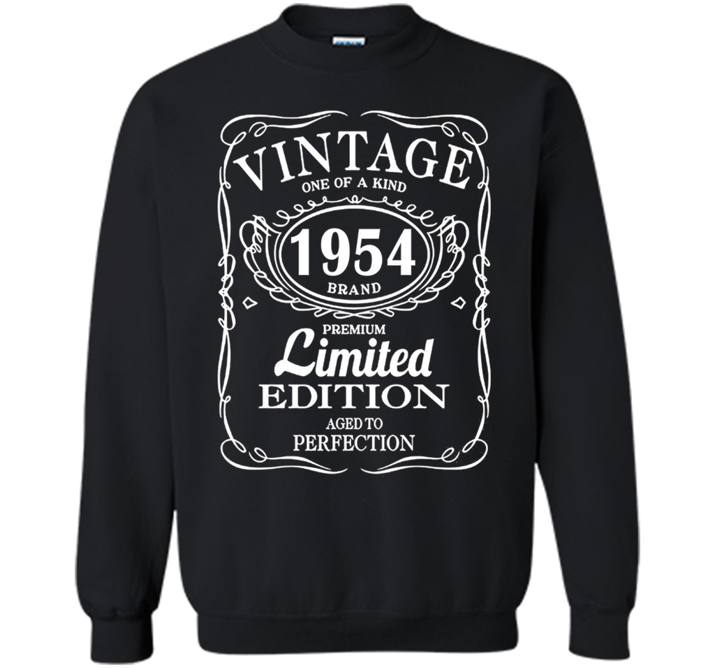 Vintage Born in 1954 63 Years Old Birthday Tshirt