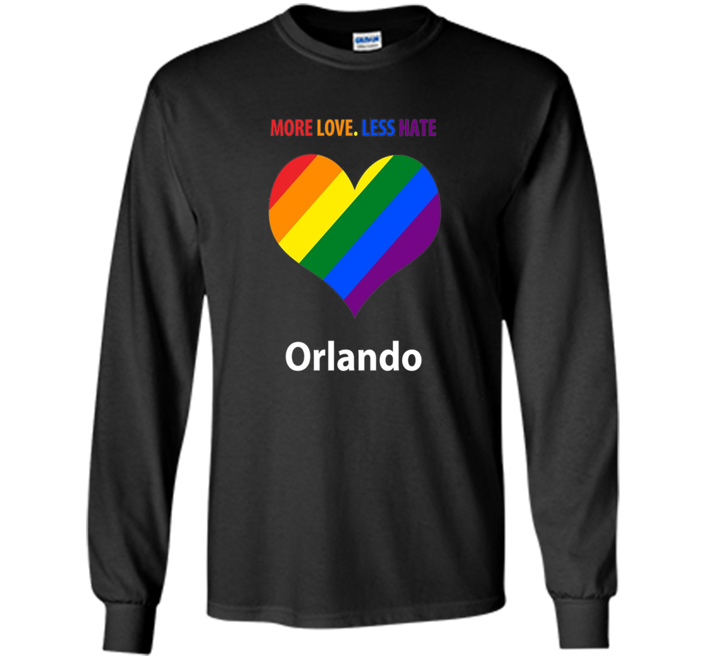 Pray For Orlando LGBT Pulse Pride Heart T-shirt