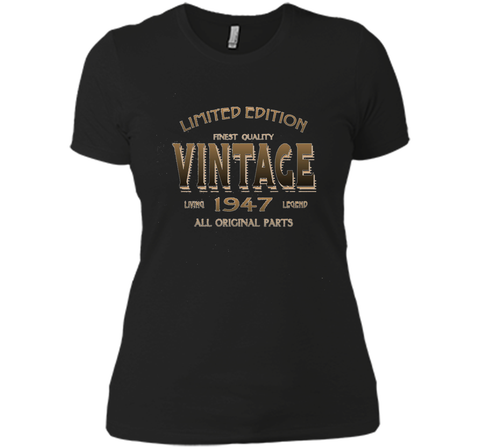 1947 T-shirt 70th Birthday Gift 70 Year Old B-day Present