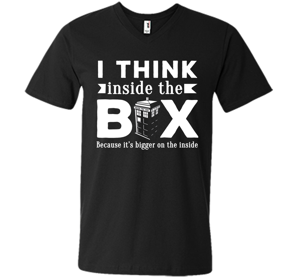 I think inside the box doctor who tardis T-Shirt