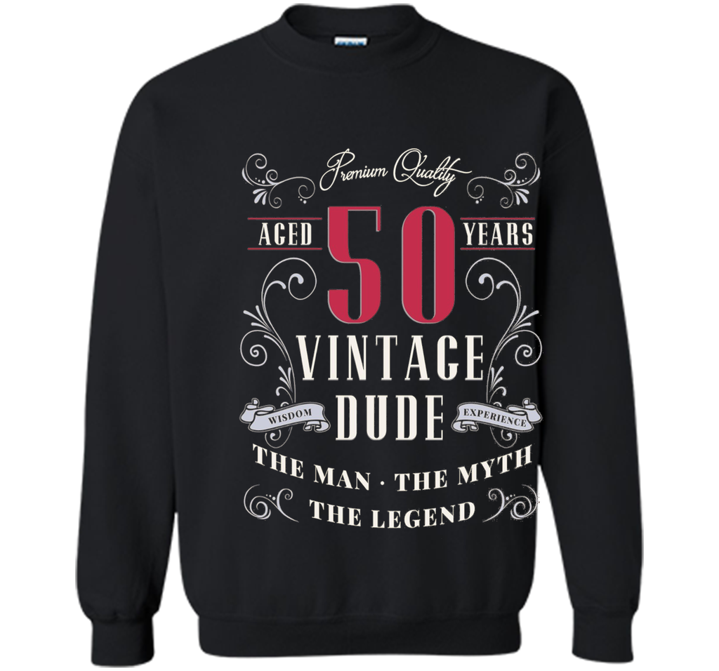 Men's BIRTH DAY GIFT AGE 50 VINTAGE MAN MYTH LEGEND T SHIRT