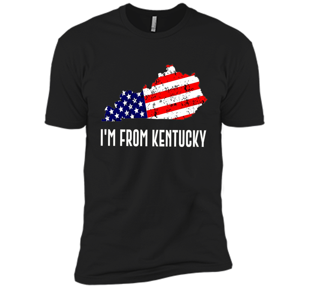 Proud of Kentucky-US flag Independence day Tshirt