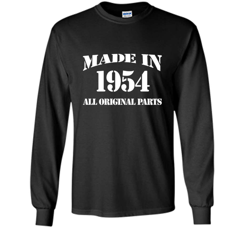 62th Birthday Gift Made In 1954 All Original Parts T-Shirt