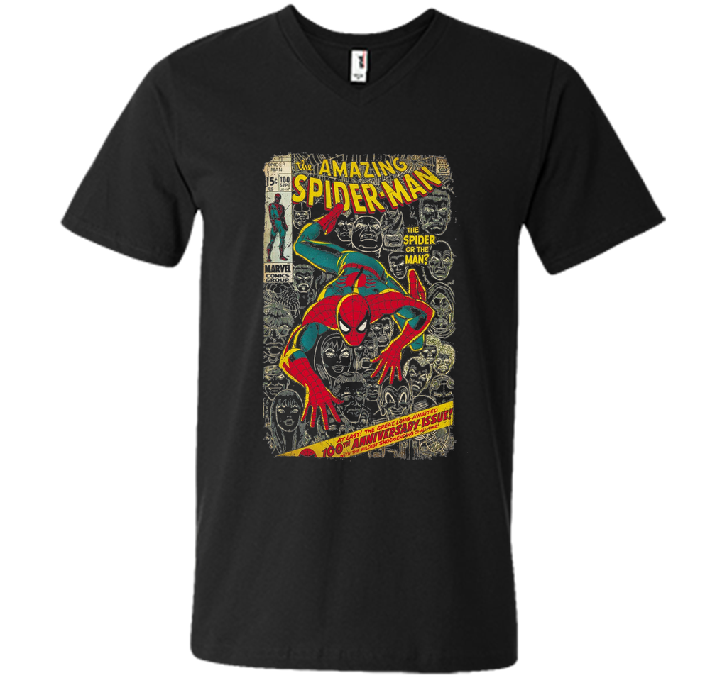 Spider-Man Comic Book Anniversary Graphic T-Shirt