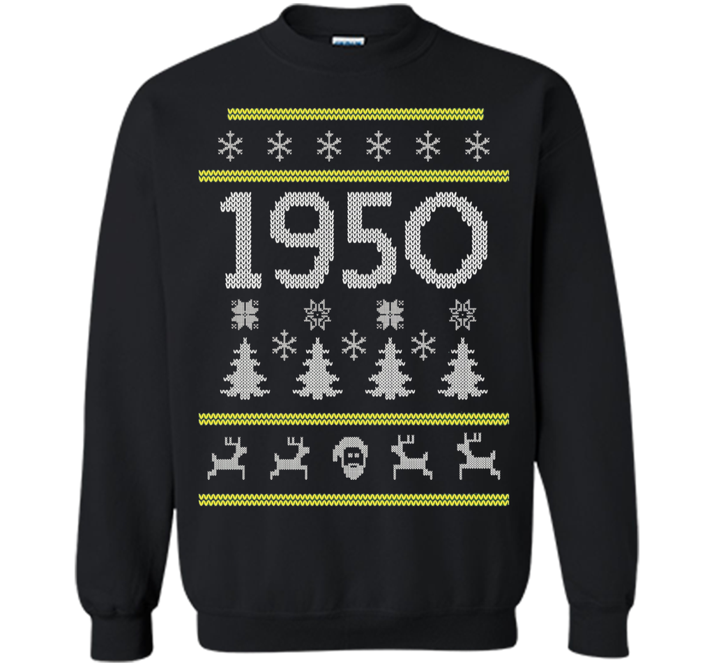 1950 Ugly Christmas Sweater Birthday Gift T-Shirt