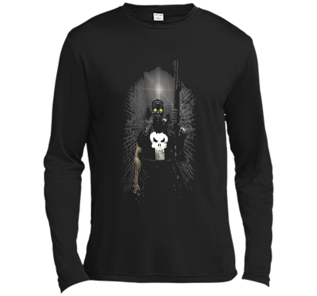Punisher Gas Mask Graphic T-Shirt