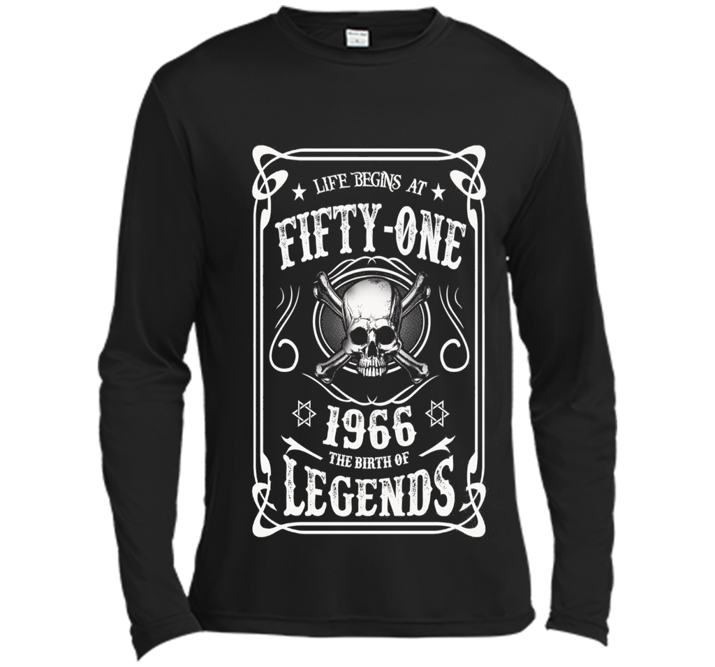 Life begins at 51 - 1966 - the birth of legends (v.2017) cool shirt
