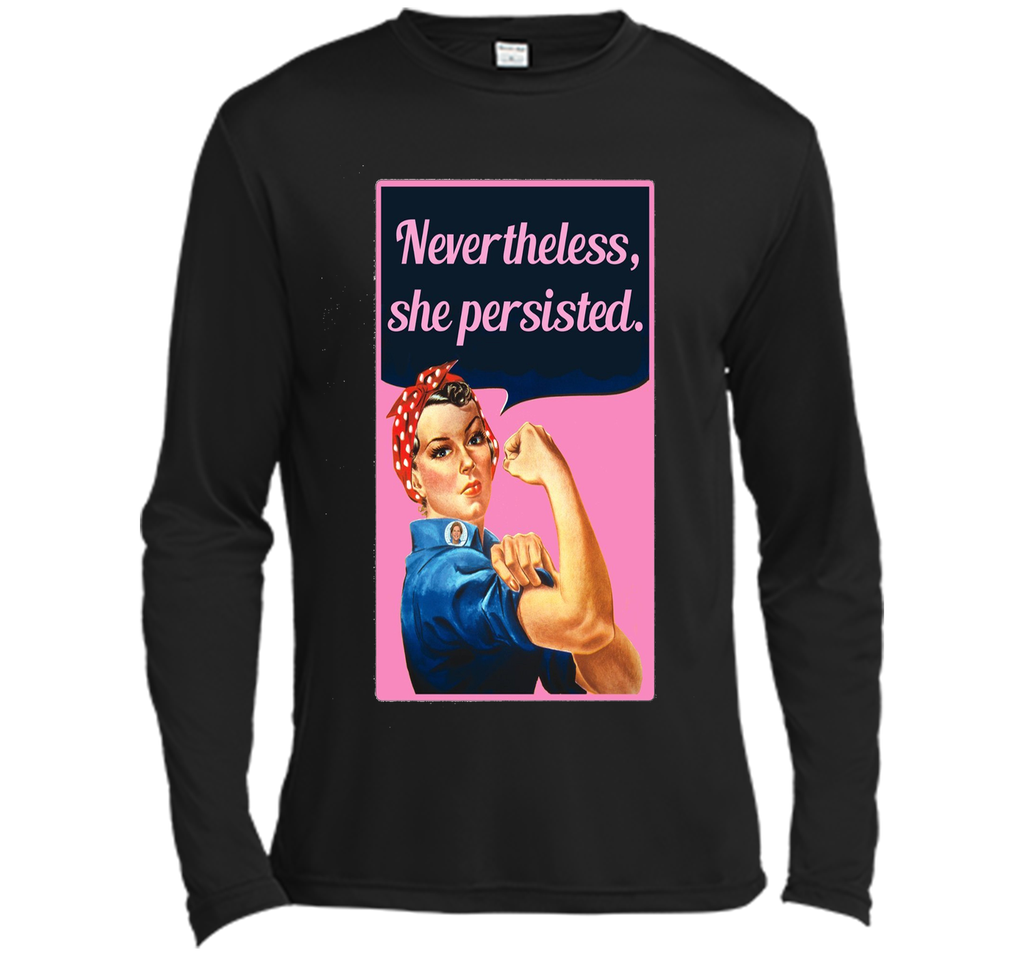 Nevertheless She Persisted Tshirt by Scarebaby