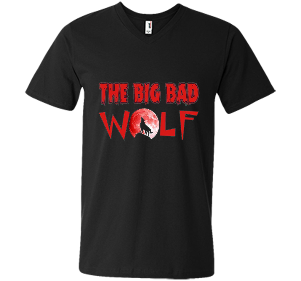 The Big Bad Wolf Graphic Tee Shirt - Halloween Literary Fun