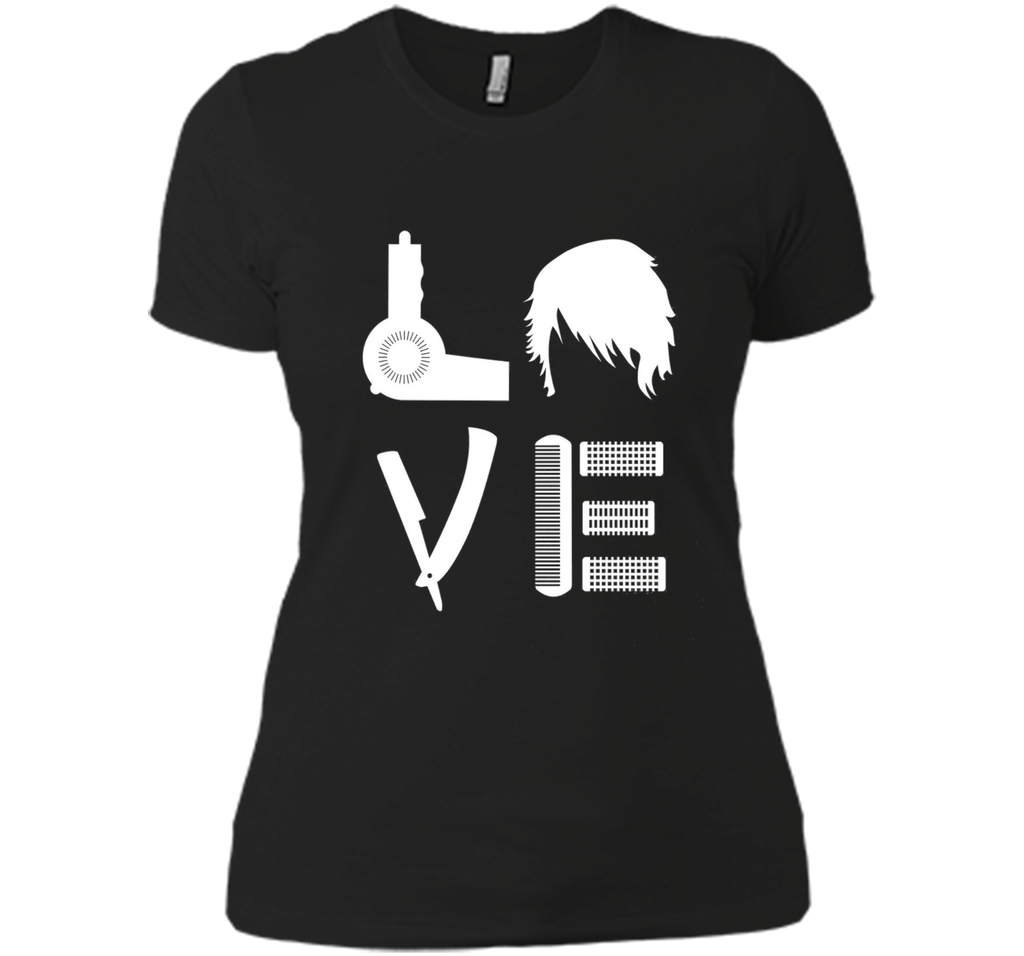Love With Hairdressing Stuff - Hair Stylist T Shirt Gift