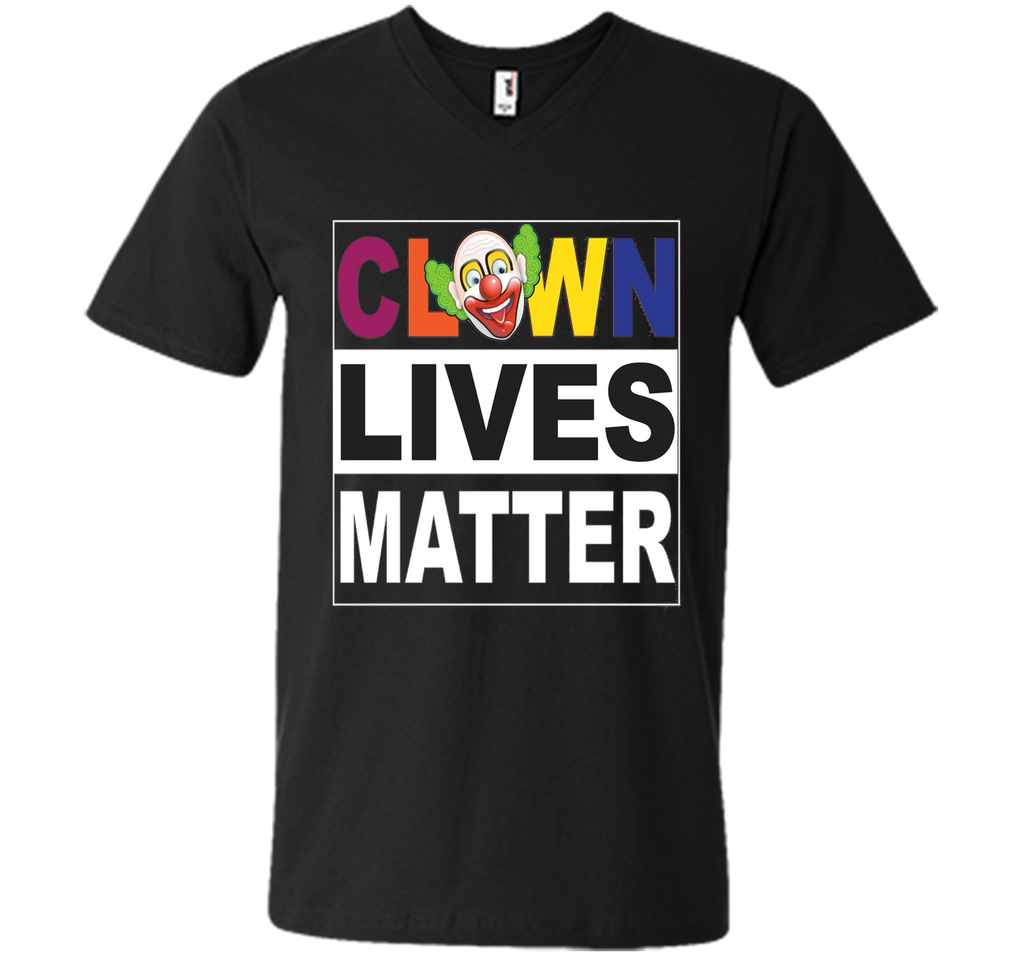 Clown Lives Matter T Shirt Happy Red Nose Clown Parody