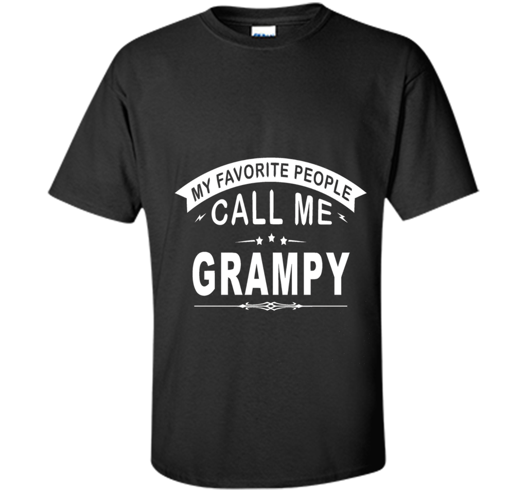 My Favorite People Call Me Grampy T-shirt