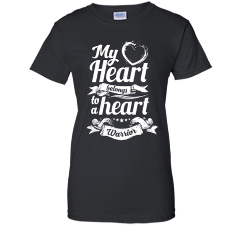 CHD Shirts - My Heart Belongs To A Heart Warrior