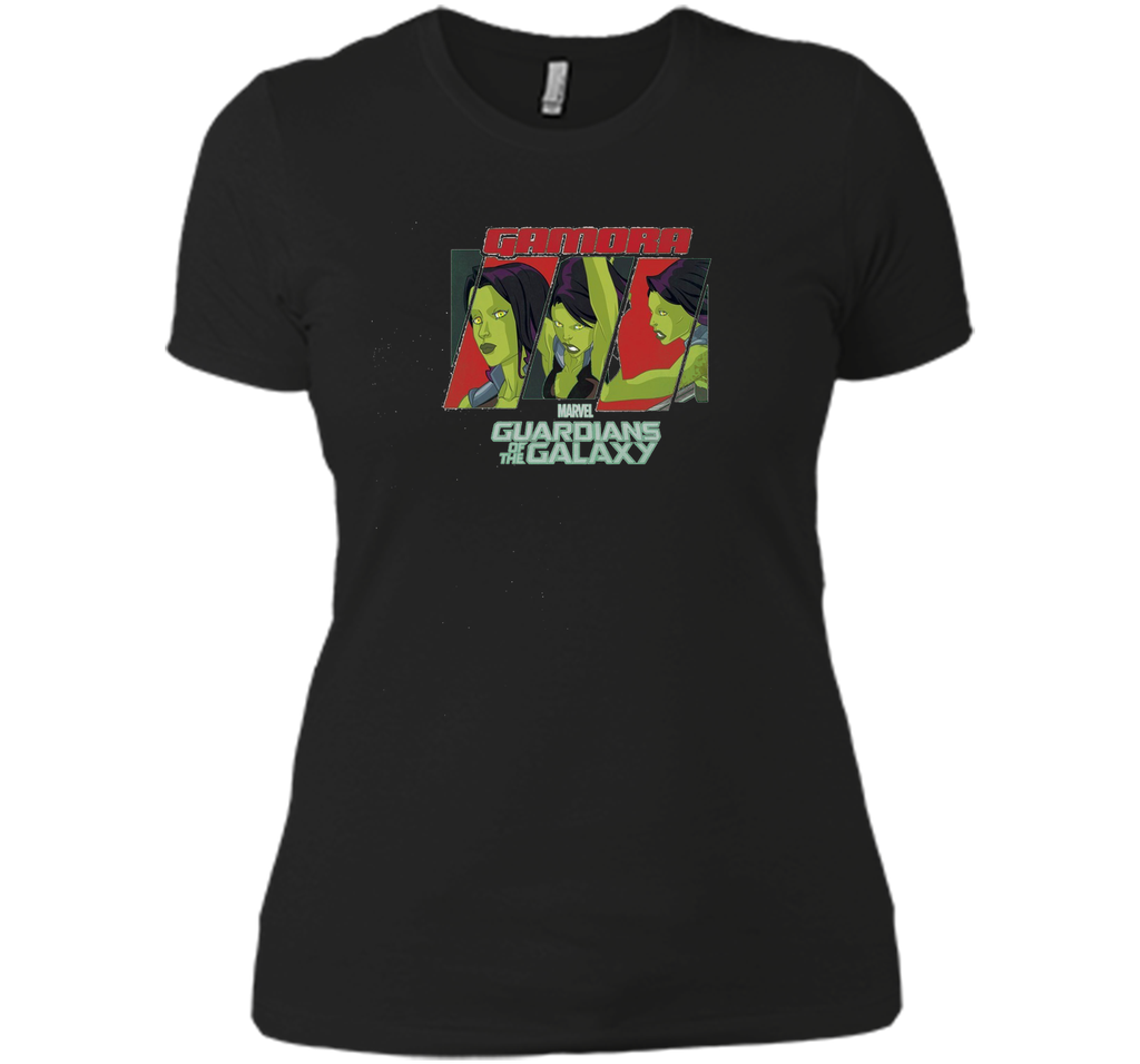 Marvel Gamora Guardians of the Galaxy Panels Graphic T-Shirt