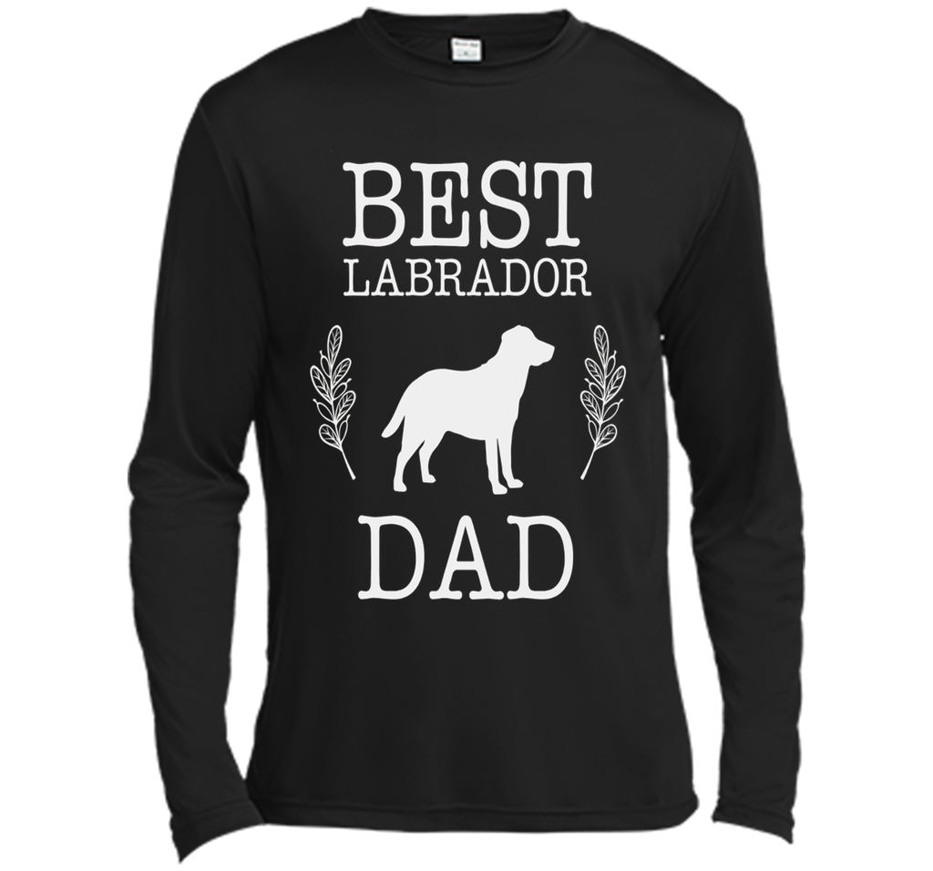 Best Labrador Retriever Dad Shirt Fathers Day Gift Dog Lover