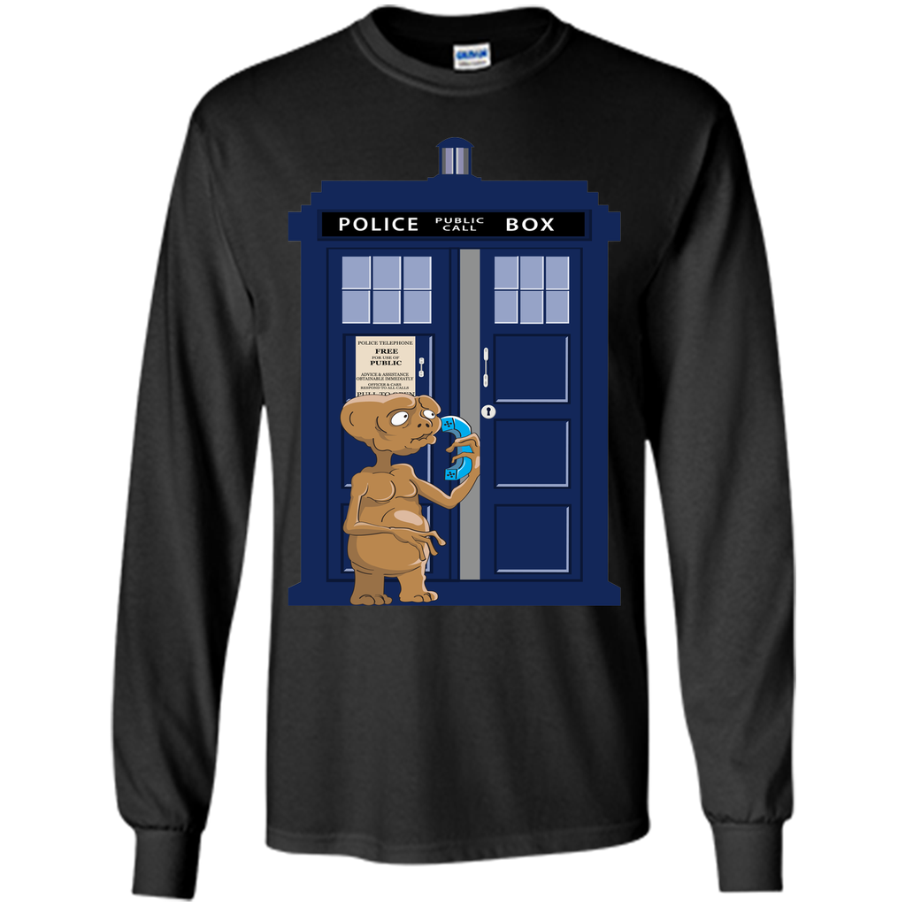 E.T. Phone Home-Cartoon graphic T-Shirt