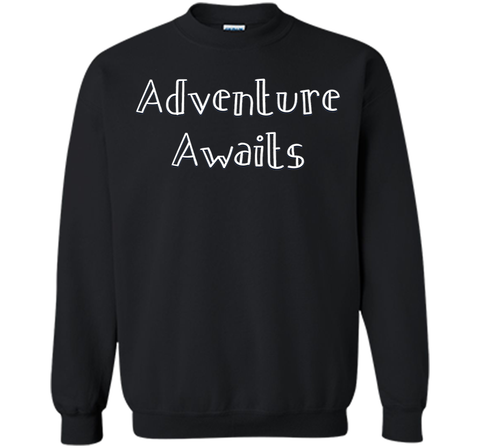 Adventure Awaits Motivational Hiking T Shirt