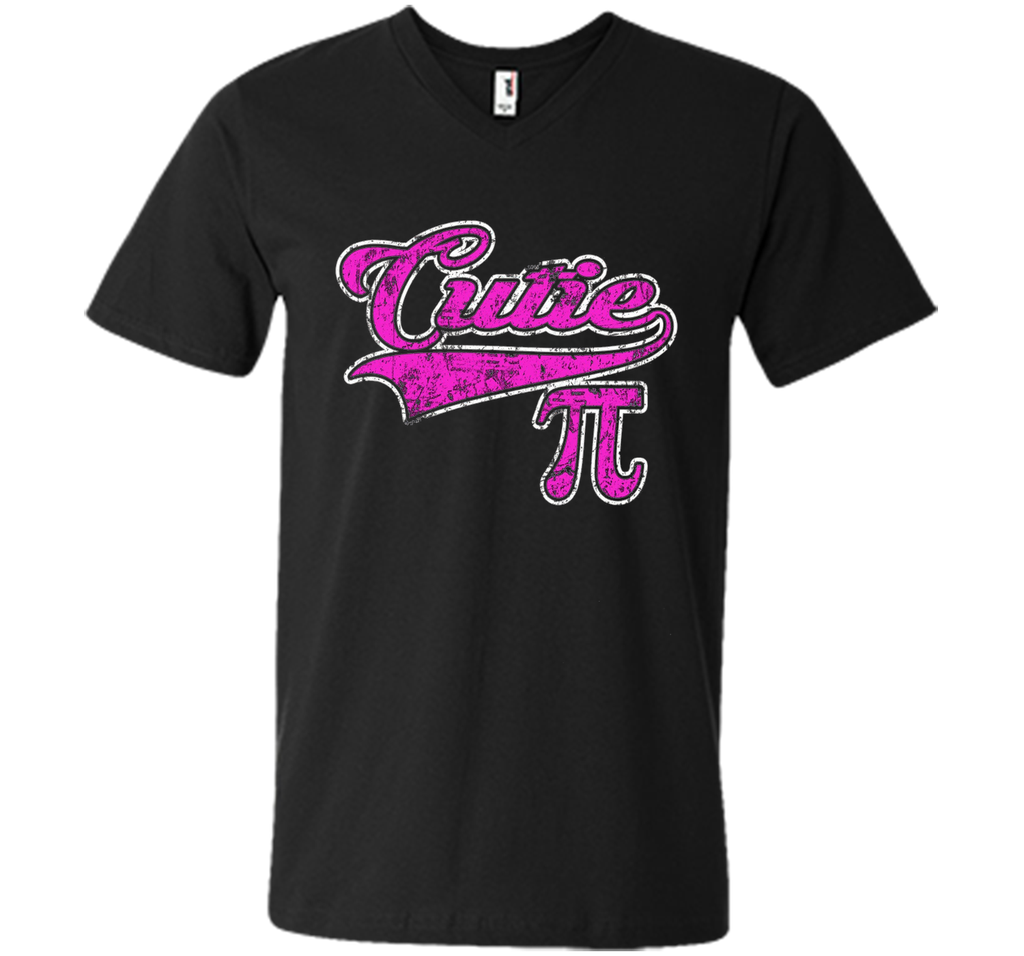 Cutie Pi 3.14 Funny Math Geek Distressed T-Shirt