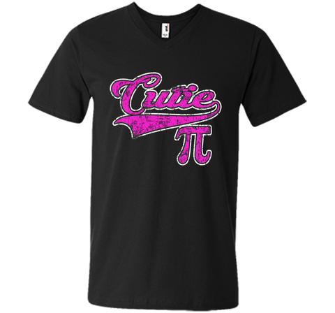 Cutie Pi 3.14 Funny Math Geek Distressed T-Shirt