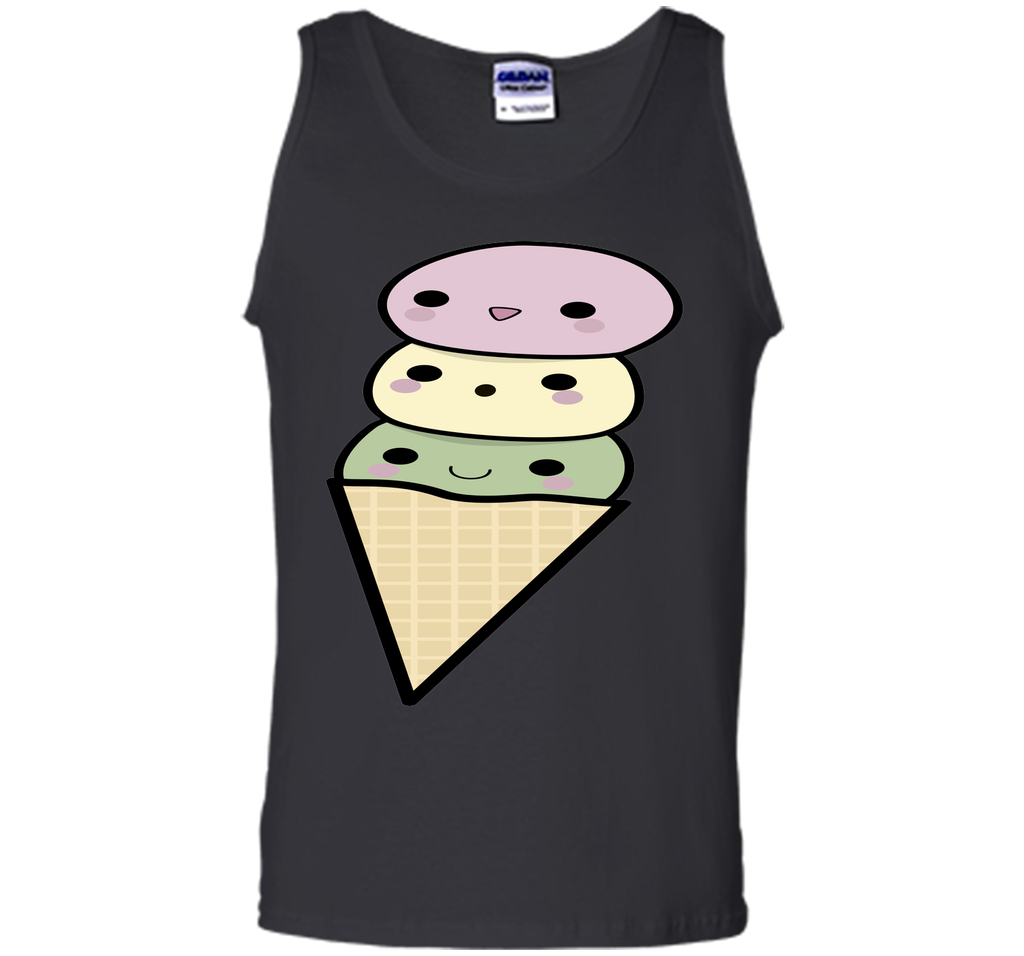 Kawaii Ice Cream Cone T-Shirt T-Shirt
