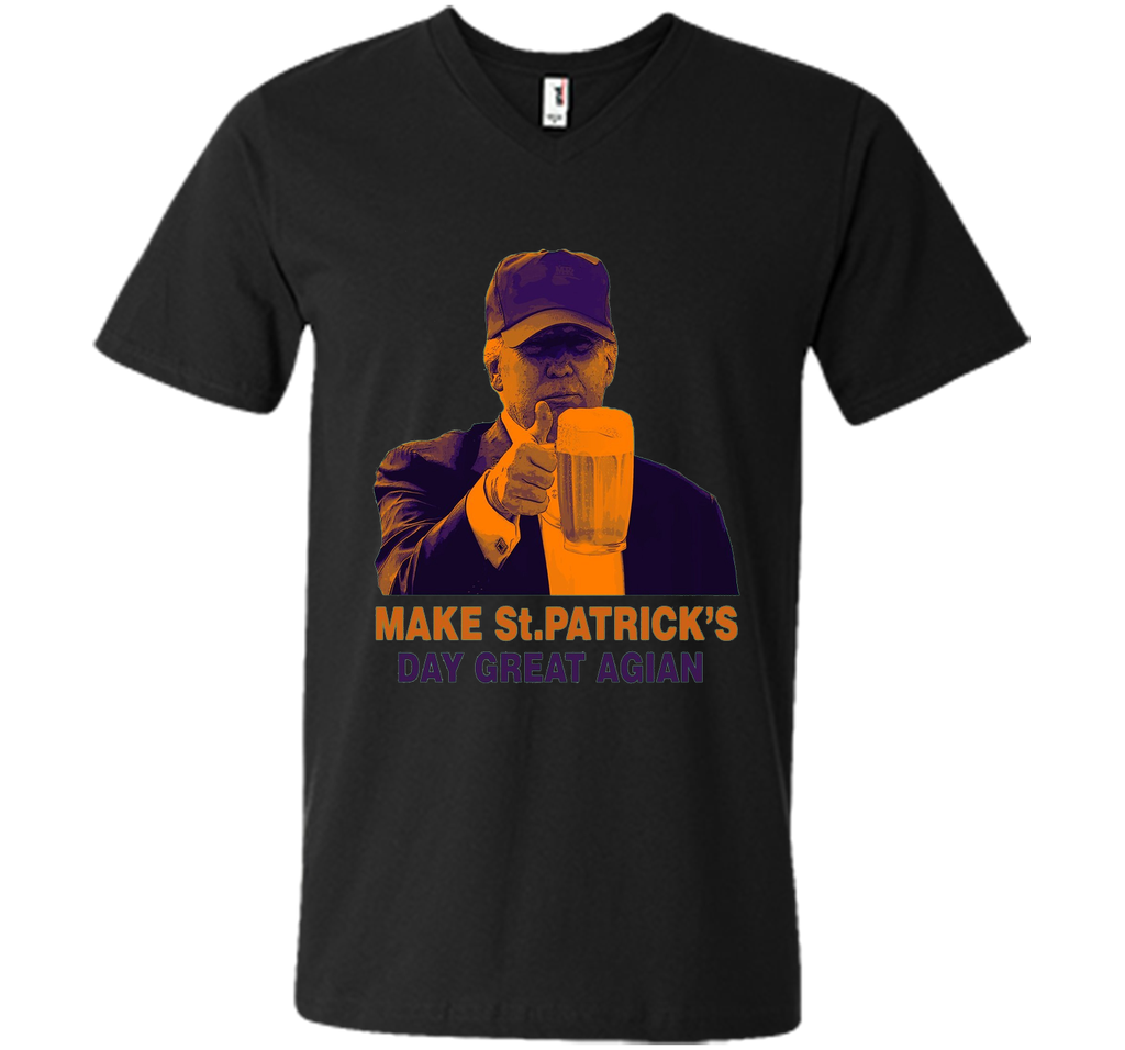 Make St. Patricks Day Great Again  Donald Trump T-shirt