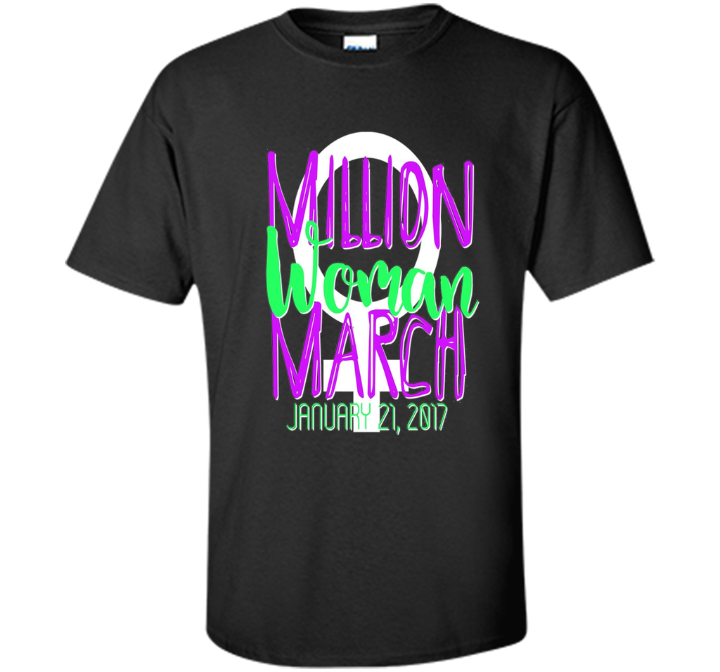 Million Women March Shirt MWM Nasty DC Feminist Purple