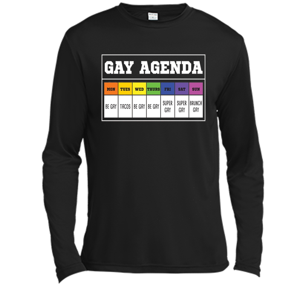 Gay Agenda Funny T Shirt