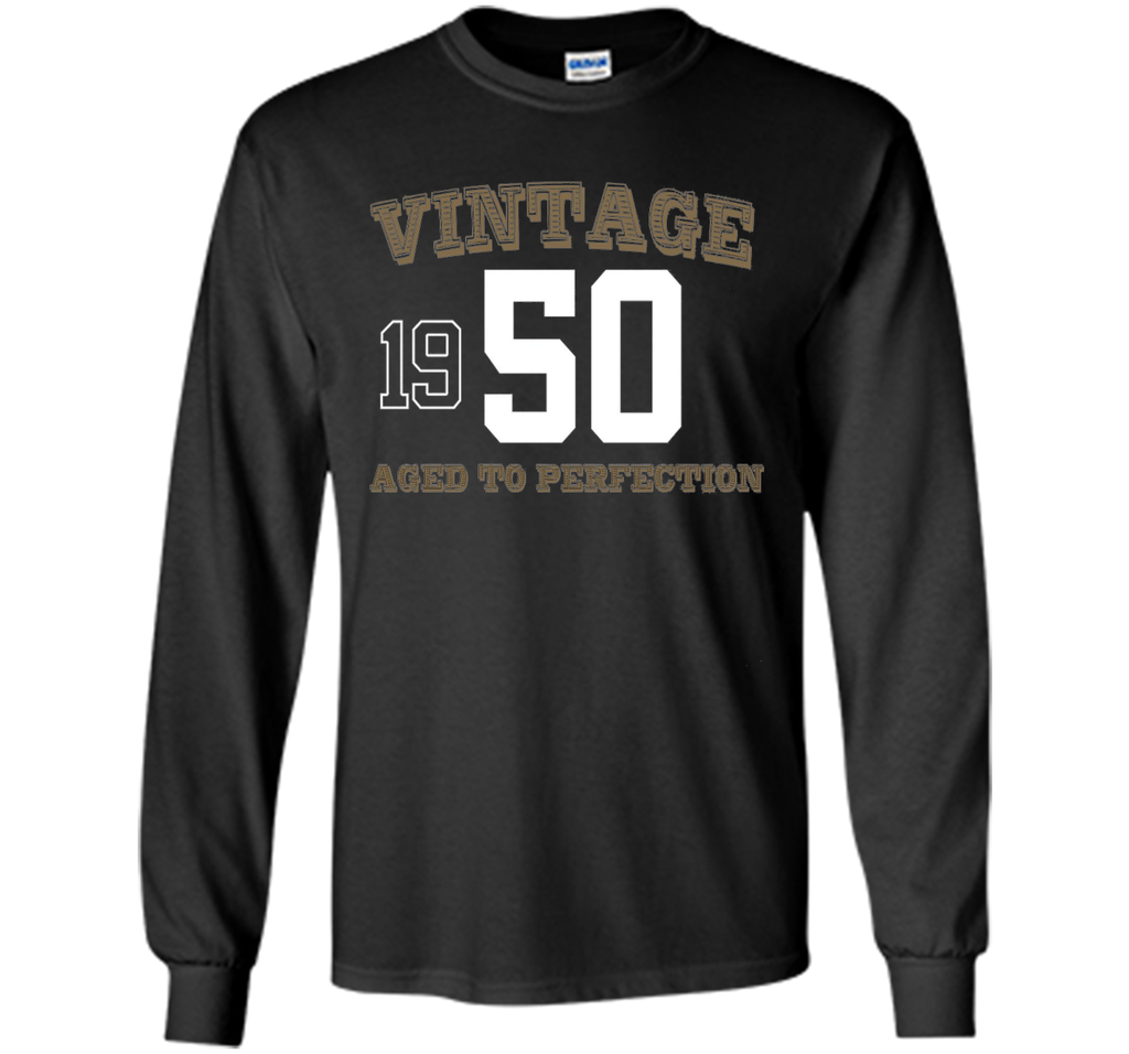 Vintage 1950 Perfect Aged Shirt. 66th Birthday Gift T-Shirt