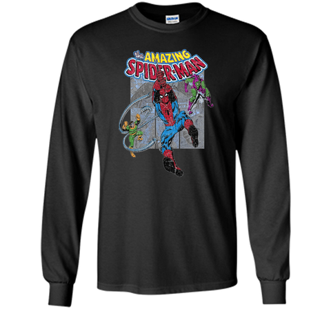 Amazing Spider-Man Battles Evil Graphic T-Shirt