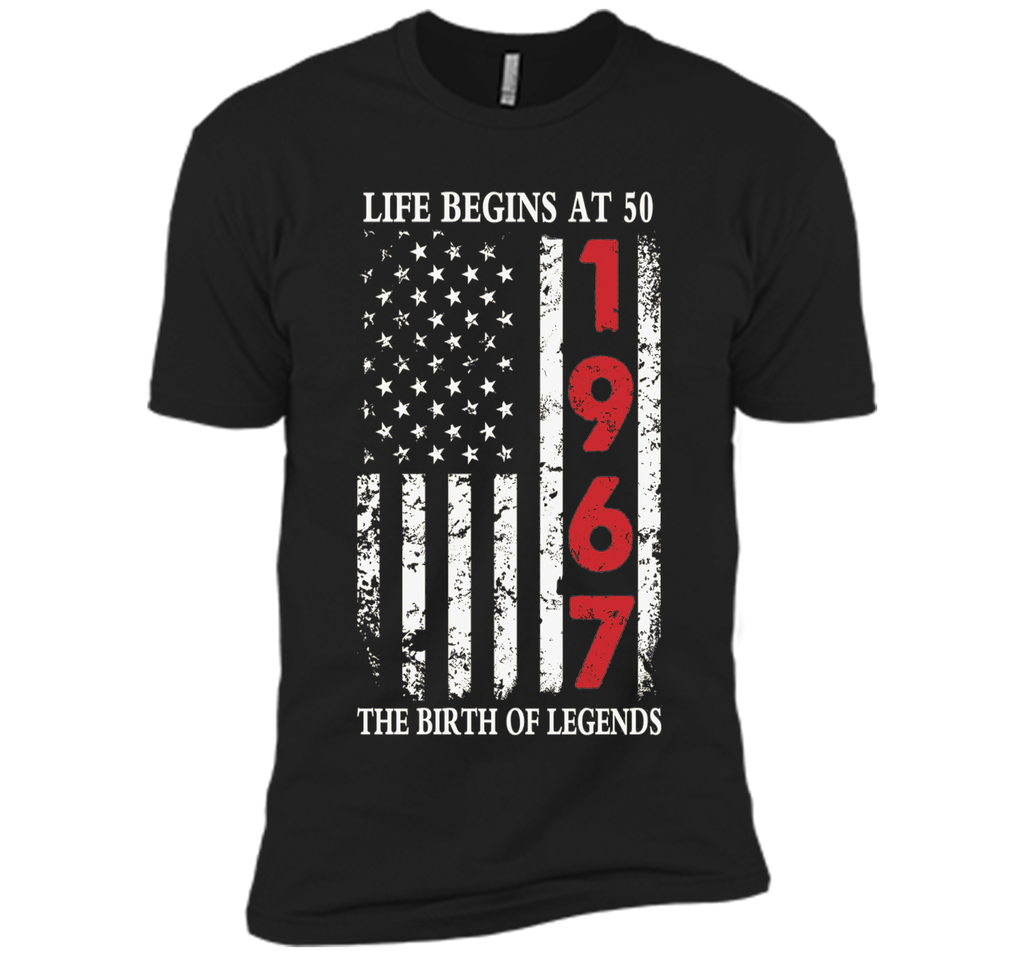 1967 The Birth Of Legends American Flag T-Shirt, 50th Gift cool shirt