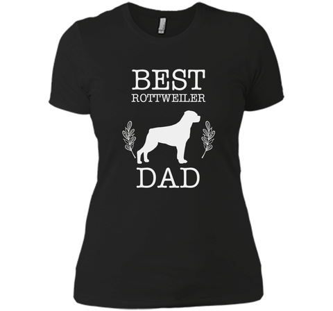 Best Rottweiler Dad Shirt Father's Day Gift Dog Lover Daddy