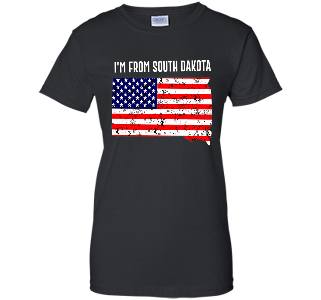 Proud of Dakota USA flag Independence day Tshirt