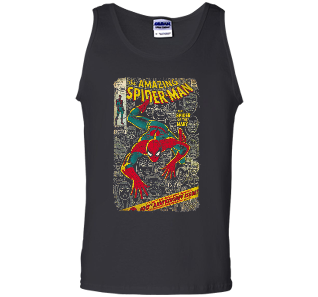 Spider-Man Comic Book Anniversary Graphic T-Shirt