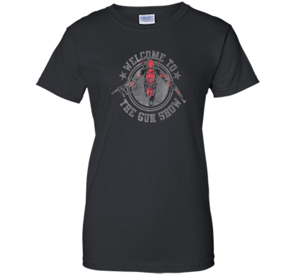 Deadpool Gun Show Graphic T-Shirt