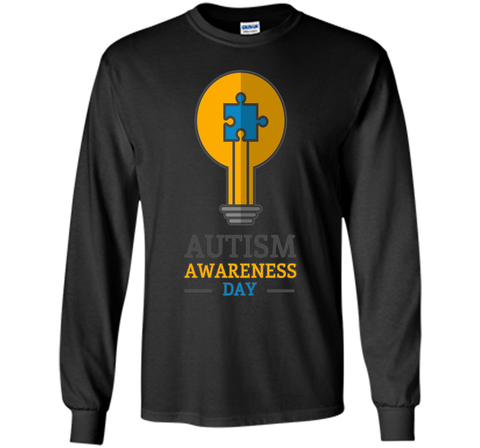 Autism Awareness Day Light It Up Blue T-Shirt
