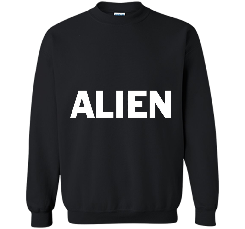 Alien Lazy Halloween Costume Funny T Shirt
