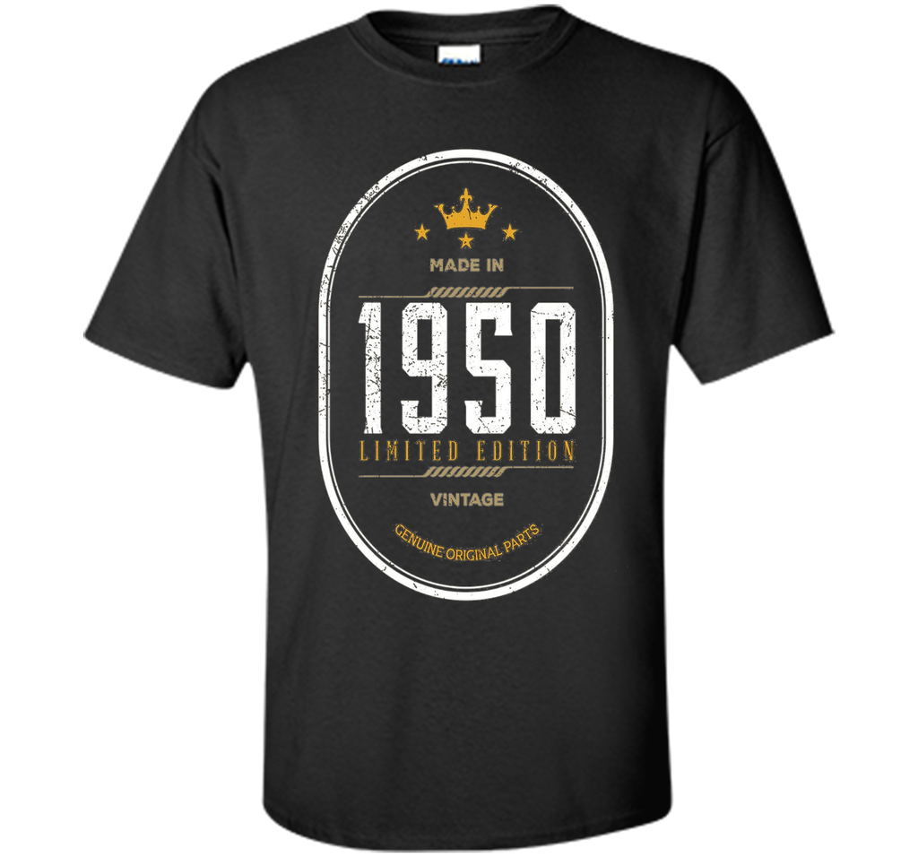 Vintage Made In 1950 Birthday Gift Idea T Shirt