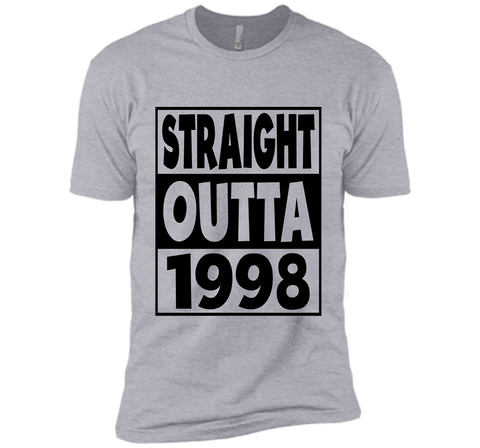 19th Birthday Gift T-Shirt Straight Outta 1998 White