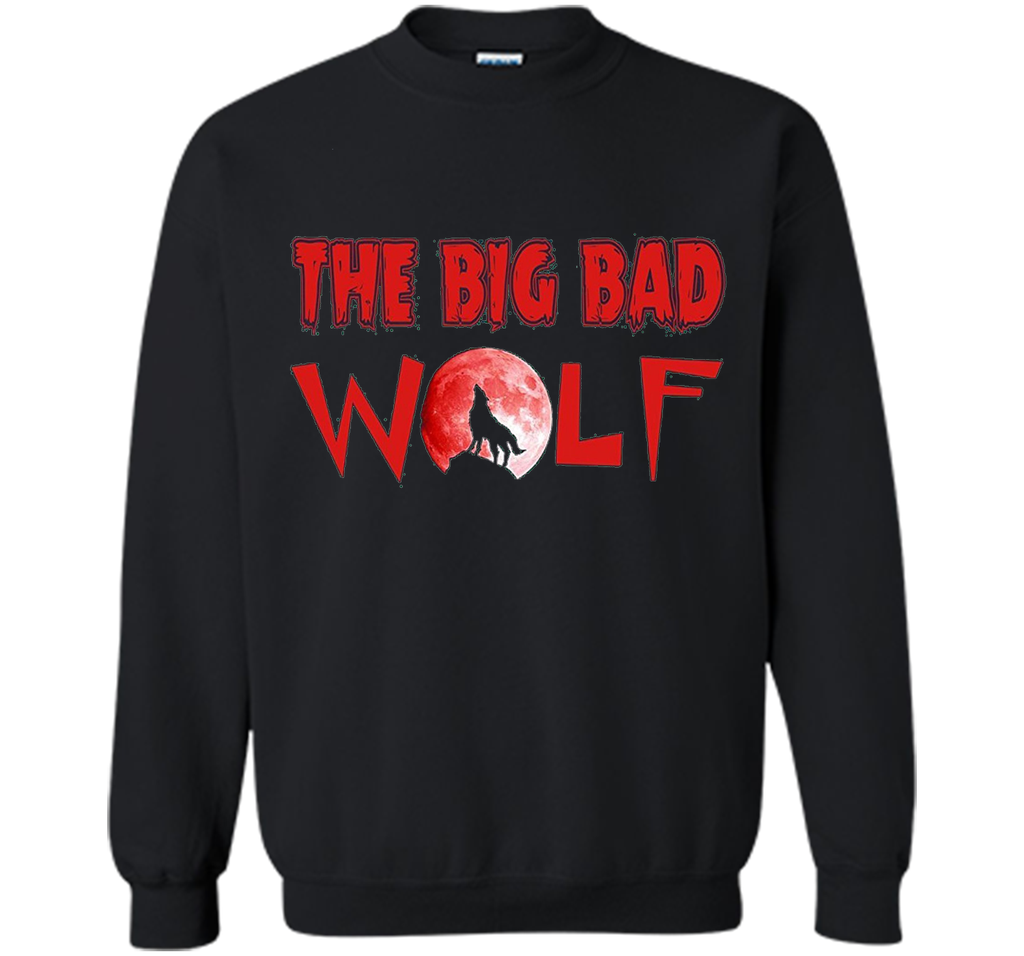 The Big Bad Wolf Graphic Tee Shirt - Halloween Literary Fun