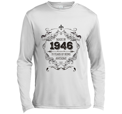 70th Birthday 70 Years of Being Awesome Made in 1946 T Shirt