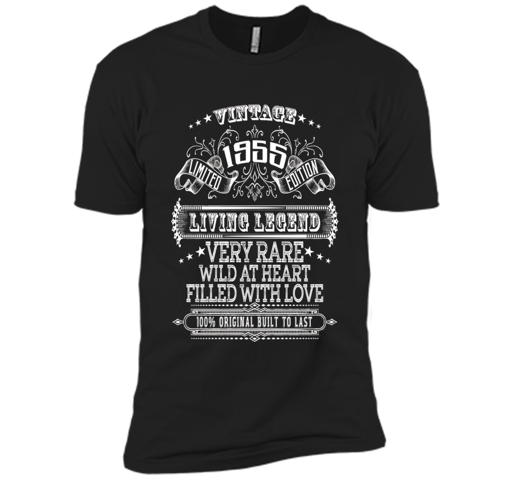 Vintage 1955 61 Years Old 61st Birthday Gift Idea Tee Shirt