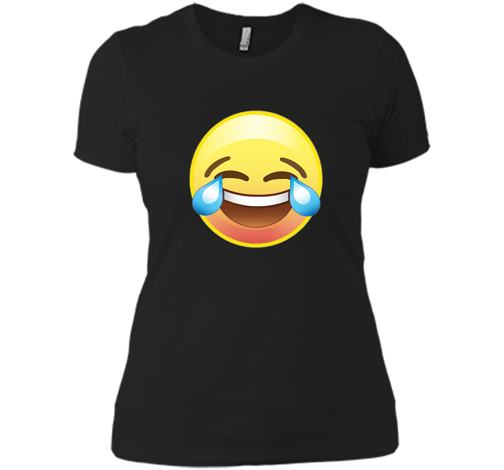 LOL Emoji Laughing Crying Happy Face T-Shirt -  Cute Gift