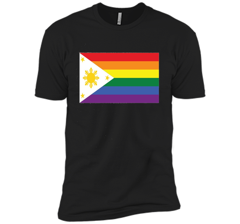 LGBT Gay Pride Rainbow Filipino Flag T-Shirt