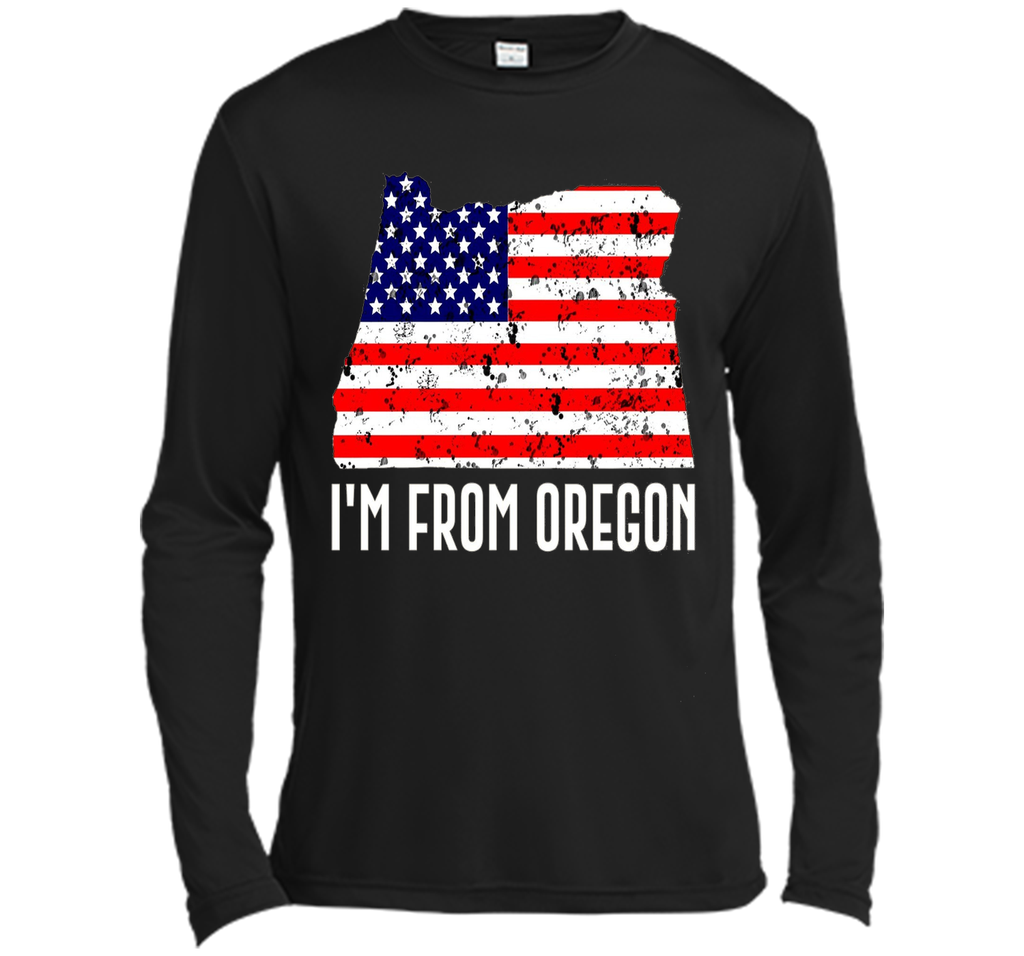 Proud of Oregon USA flag Independence day Tshirt