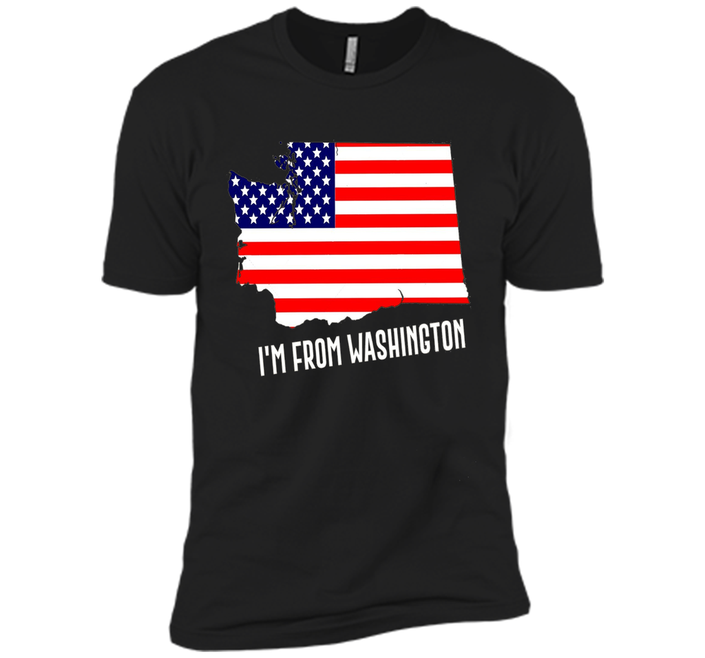 Proud of Washiongton  -US flag Independence day