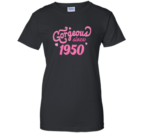 1950 Birth Year Ladies Cute Birthday T-shirt
